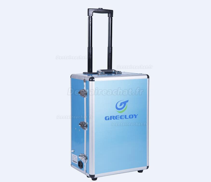 Greeloy® GU-P204 Unité Dentaire Portable (Mobile ) Avec Mini Compresseur